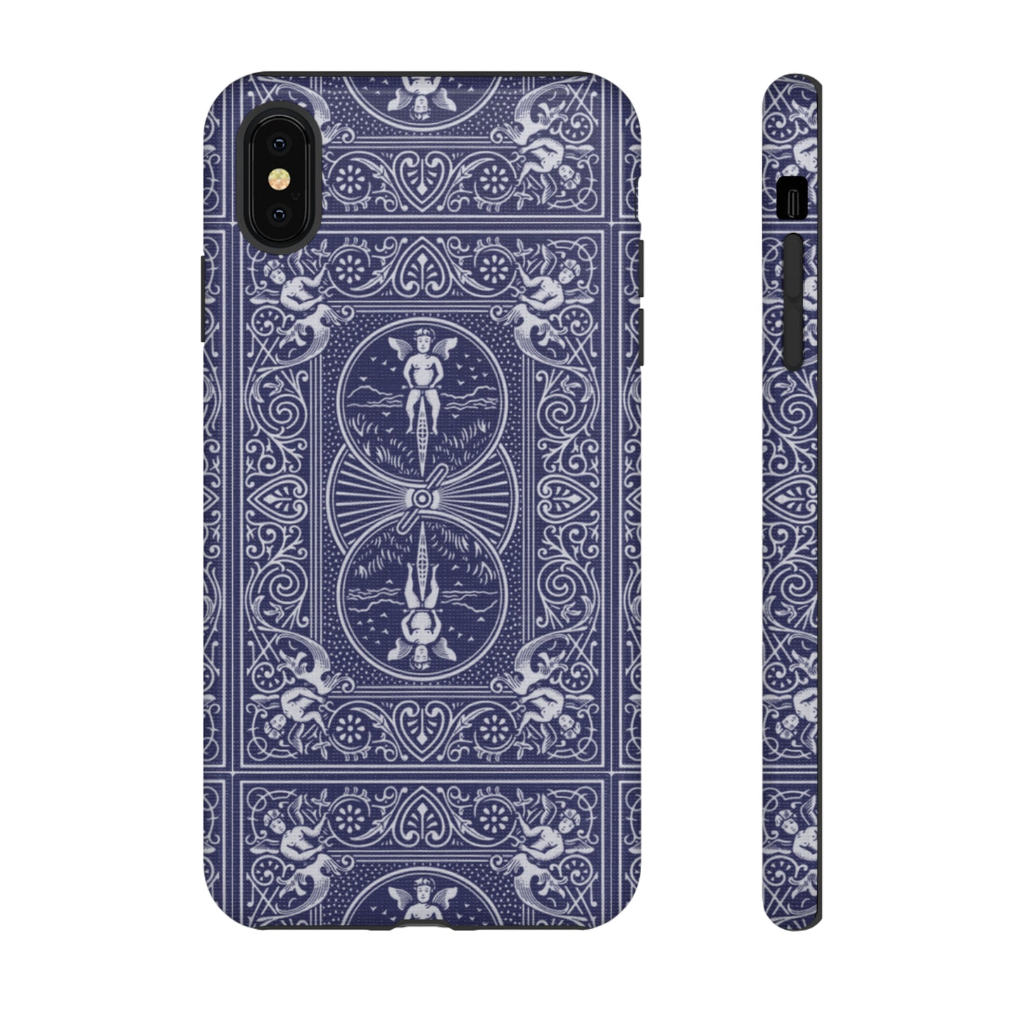 Blue Bicycle Playing Card Case