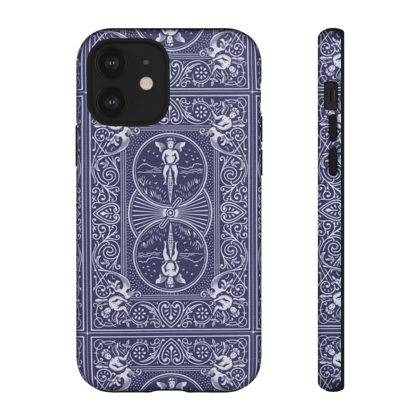 Blue Bicycle Playing Card Case