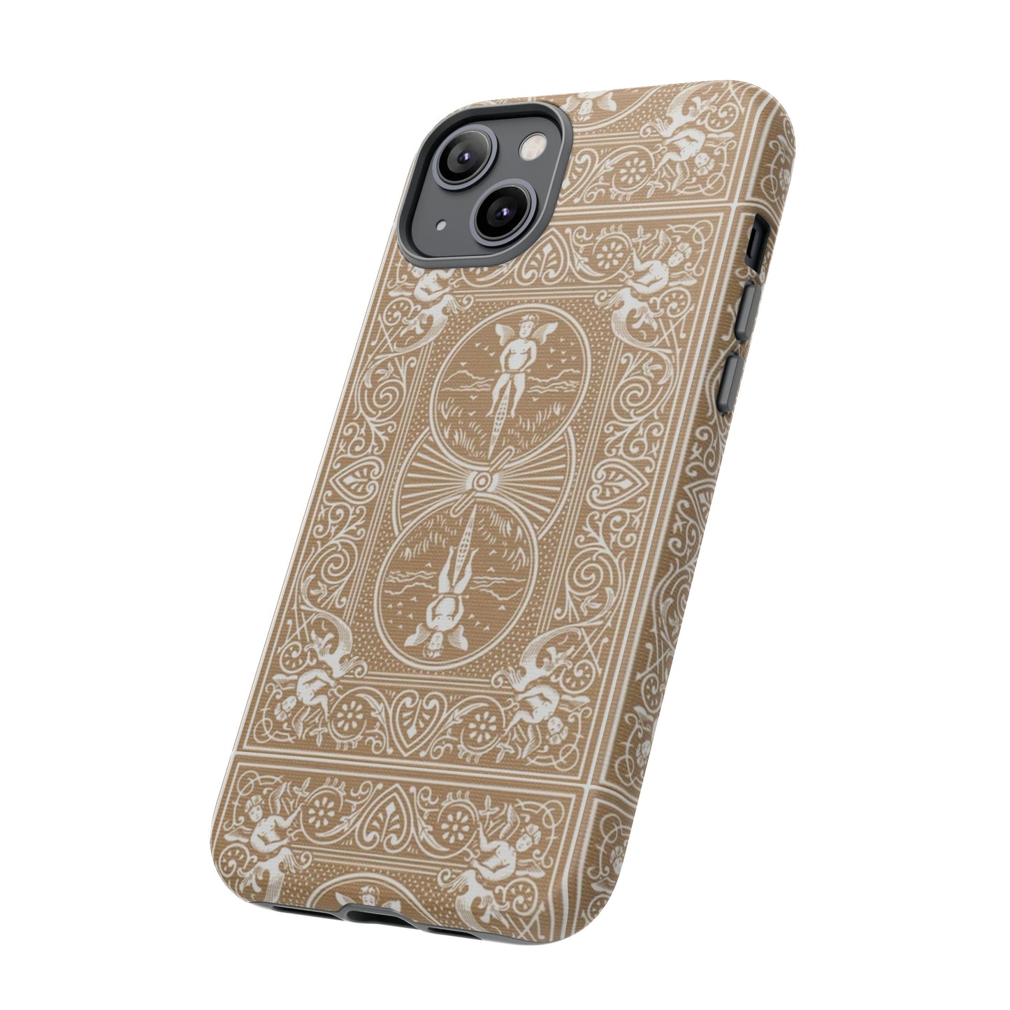Gold Bicycle playing card case